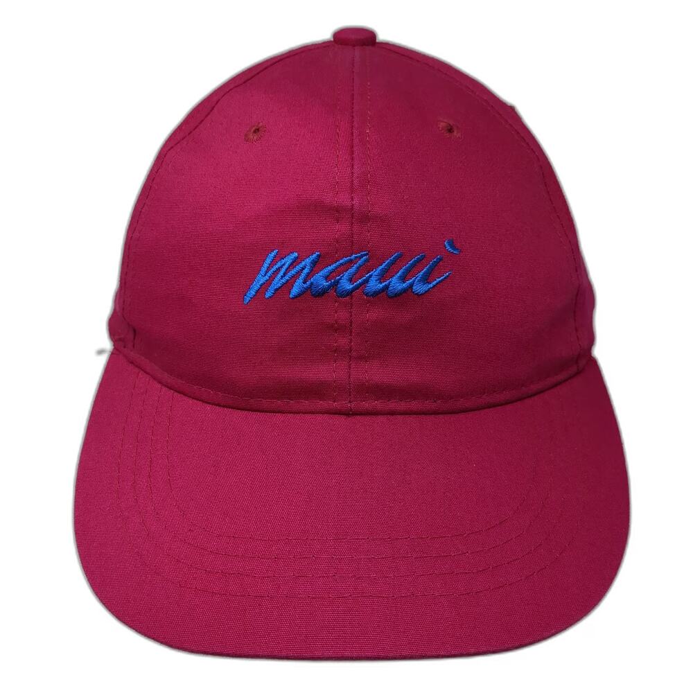 Hawaiian Headwear Snapback Pink One Size Maui Floral Underbrim Hibiscus hat